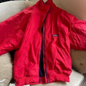 Vintage Red Patagonia Windbreaker Jacket L